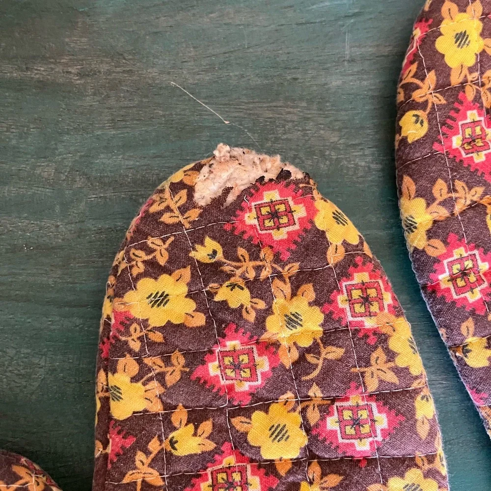 Set of 2 | VTG Retro | Oven Mits Gloves